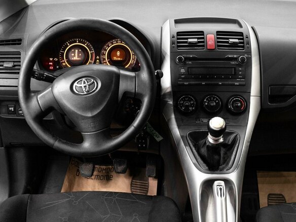 2009 Toyota Auris I, серебристый, 950000 рублей - вид 8