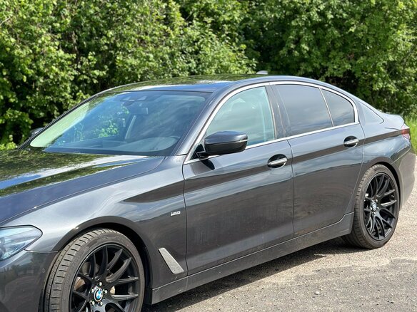 2017 BMW 5 серии 520d VII (G30/G31/G38), чёрный, 2667405 рублей - вид 7