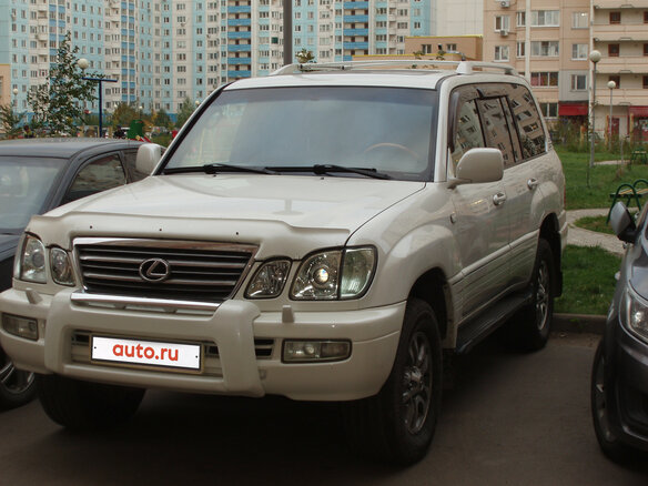 2004 Lexus LX 470 II Рестайлинг, белый - вид 10