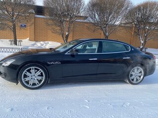 2014 Maserati Quattroporte S Q4 VI, чёрный, 3500000 рублей, вид 4