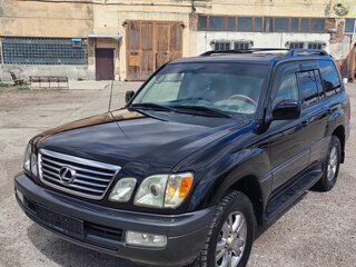 2004 Lexus LX 470 II Рестайлинг, чёрный, 2850000 рублей, вид 1