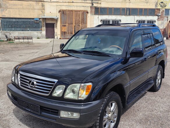 2004 Lexus LX 470 II Рестайлинг, чёрный, 2850000 рублей