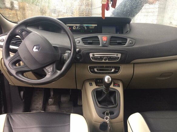 2009 Renault Scenic Grand III, серый - вид 3