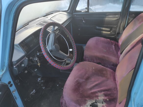 1979 Москвич 412 ИЭ, голубой, 75000 рублей - вид 6