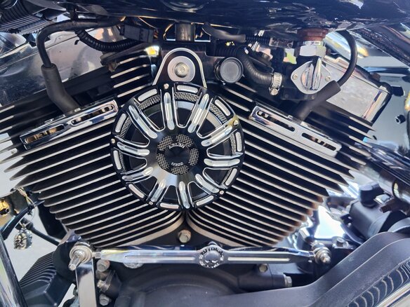 2003 Harley-Davidson Road King, чёрный, 1400000 рублей - вид 30