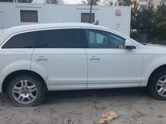 2012 Audi Q7 I (4L) Рестайлинг, белый, 1900000 рублей - вид 4