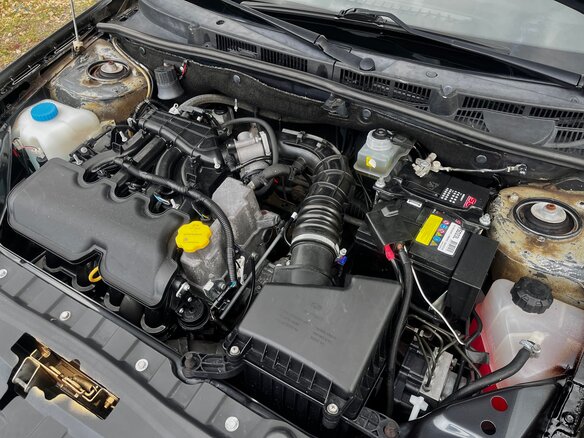 2019 Lada (ВАЗ) Granta I Рестайлинг, синий, 780000 рублей - вид 8
