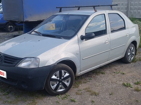 2007 Renault Logan I, серый