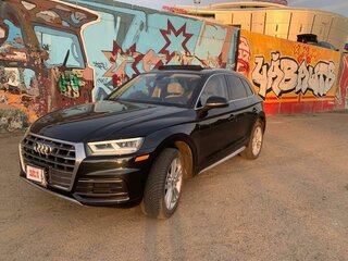 2017 Audi Q5 II (FY), синий, 3640000 рублей, вид 1