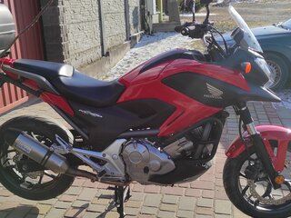 2013 Honda NC 700X, красный, 628296 рублей, вид 2