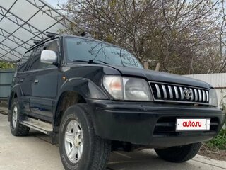 1998 Toyota Land Cruiser Prado 90 Series, чёрный, 1100000 рублей, вид 1