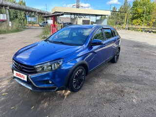2020 Lada (ВАЗ) Vesta SW Cross I, синий, 1210000 рублей, вид 1