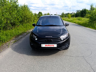 2022 Lada (ВАЗ) Granta Euro-2 I Рестайлинг, чёрный, 1050000 рублей, вид 2