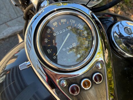 1997 Kawasaki VN800 Vulcan, чёрный, 350000 рублей, вид 3