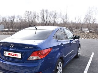 2012 Hyundai Solaris I, синий, 795000 рублей, вид 5