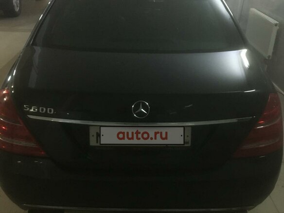 2007 Mercedes-Benz S-Класс Long 600 Guard V (W221), чёрный, 1450000 рублей - вид 8