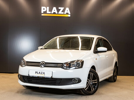 2014 Volkswagen Polo V, белый, 985000 рублей, вид 1