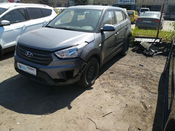 2017 Hyundai Creta I, серый - вид 2