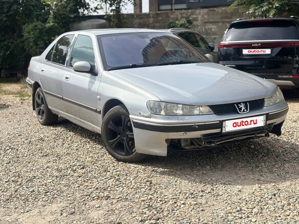 2001 Peugeot 406 I Рестайлинг, серебристый, 120000 рублей