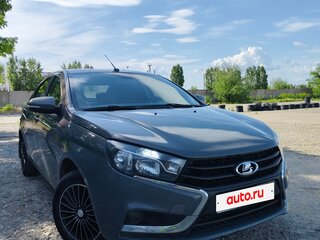 2017 Lada (ВАЗ) Vesta I, серый, 550000 рублей, вид 1