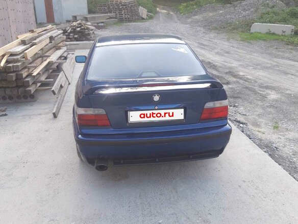 1997 BMW 3 серии 320i III (E36), синий, 500000 рублей - вид 7