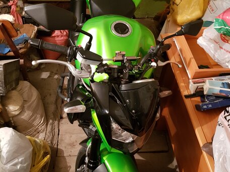 2013 Kawasaki Z 750, зелёный, 550000 рублей, вид 2