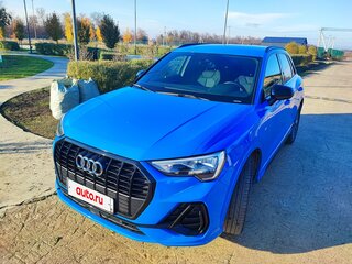 2019 Audi Q3 35 TFSI II (F3), голубой, 2950000 рублей, вид 2