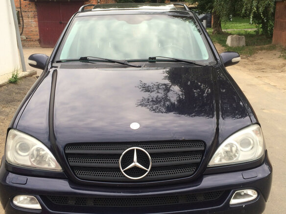 2003 Mercedes-Benz M-Класс 350 I (W163) Рестайлинг, синий - вид 6