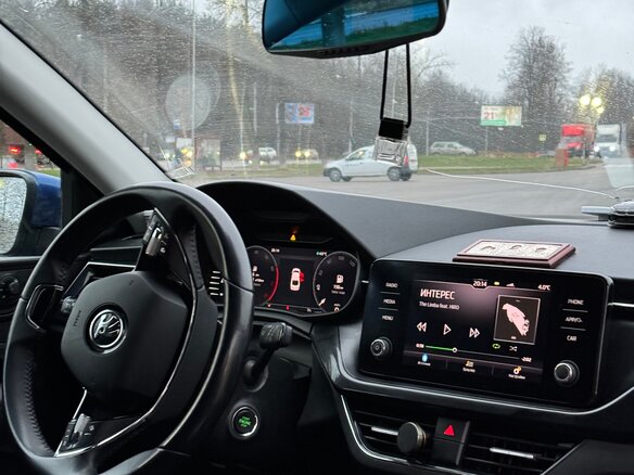 2021 Skoda Rapid II, синий, 1900000 рублей - вид 21