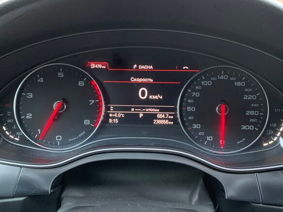 2012 Audi A6 IV (C7), чёрный, 1700000 рублей - вид 8