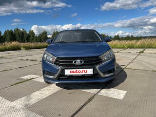 2016 Lada (ВАЗ) Vesta I, синий, 620000 рублей, вид 1