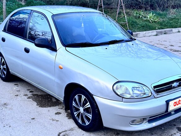 2007 Chevrolet Lanos I, серебристый, 260000 рублей - вид 1