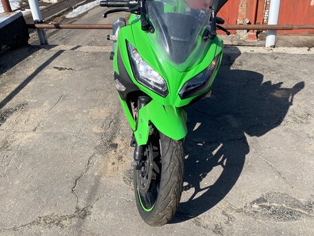 2013 Kawasaki Ninja 300, зелёный, 430000 рублей, вид 1