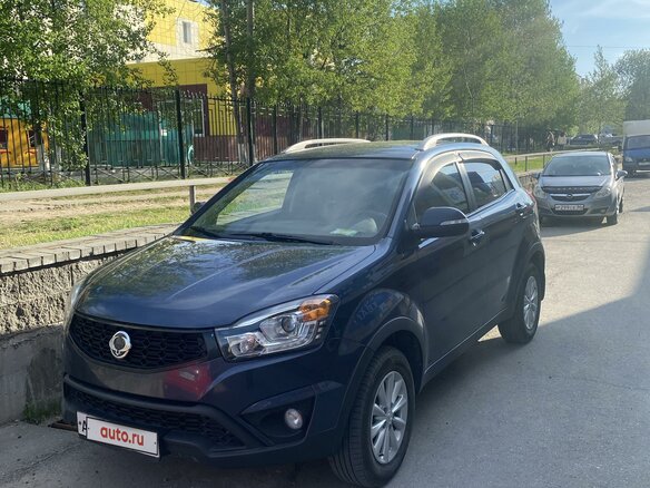 2014 SsangYong Actyon II Рестайлинг, синий, 1050000 рублей