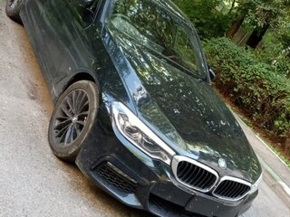 2017 BMW 5 серии 530e VII (G30/G31/G38), чёрный, 3700000 рублей, вид 3