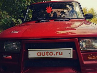 1996 Lada (ВАЗ) 2105, красный, 105000 рублей, вид 2