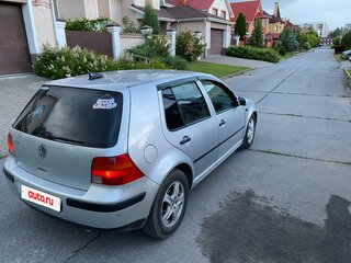2002 Volkswagen Golf IV, серебристый, 370000 рублей, вид 5