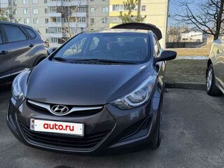 2014 Hyundai Elantra V (MD) Рестайлинг, коричневый, 960000 рублей, вид 3