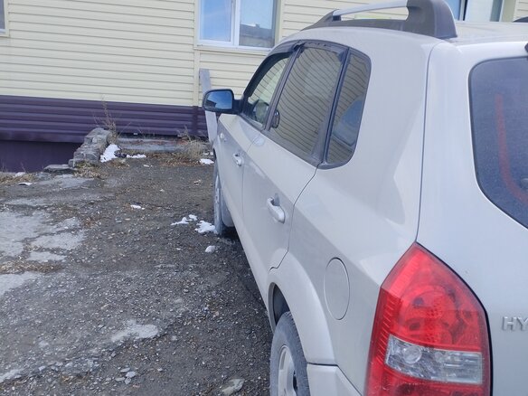 2006 Hyundai Tucson I, серебристый, 950000 рублей - вид 4