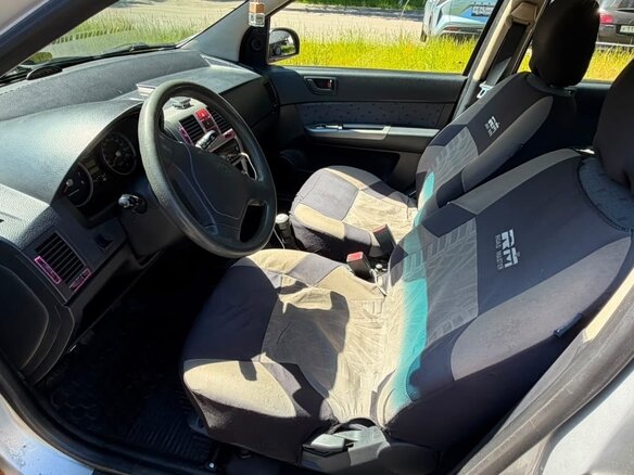 2004 Hyundai Getz I, серебристый - вид 6