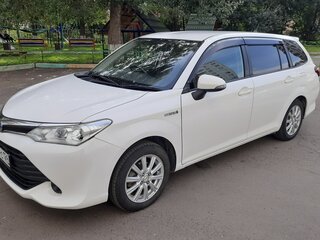 2017 Toyota Corolla Fielder XI (E160, E170, E180) Рестайлинг 1, белый, 1290000 рублей, вид 4