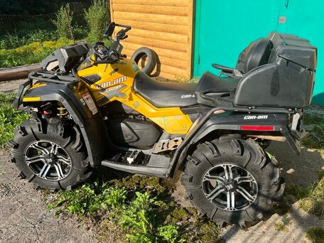 2011 BRP Can-Am Outlander 800, жёлтый, 1200000 рублей, вид 4