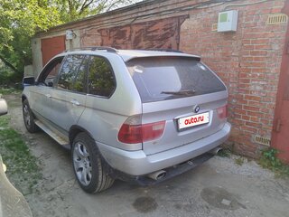 2001 BMW X5 3.0i I (E53), серебристый, 820000 рублей, вид 3