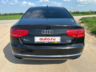 2013 Audi A8 Long III (D4), чёрный, 1400000 рублей, вид 5