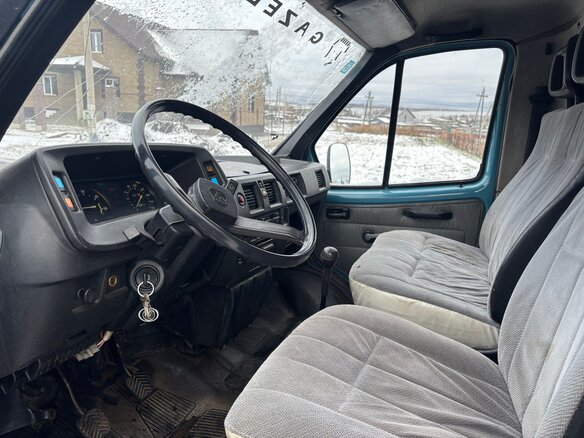 1995 ГАЗ ГАЗель (3302), синий, 530000 рублей - вид 7