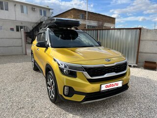 2021 Kia Seltos I, жёлтый, 1790000 рублей, вид 2