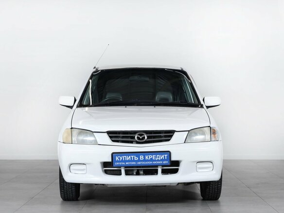 2000 Mazda Demio I (DW), белый, 179000 рублей - вид 1