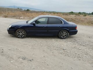 2007 Hyundai Sonata ТагАЗ IV (EF) Рестайлинг, синий, 300000 рублей, вид 2