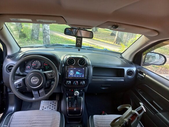 2012 Jeep Compass I Рестайлинг, чёрный, 1300000 рублей - вид 16