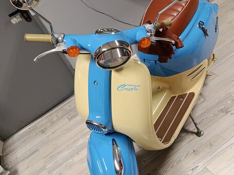 2001 Honda Giorno, голубой, 400000 рублей, вид 3